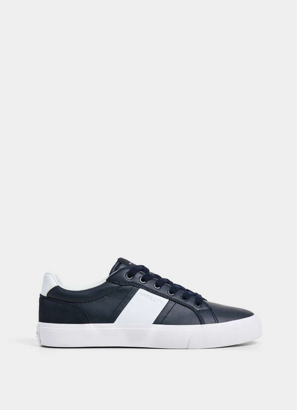 Blake Handle Leather and Suede Trainers Blake Handle Leather and Suede Trainers