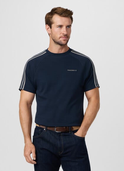 Classic Fit Short Sleeve Tape T-Shirt