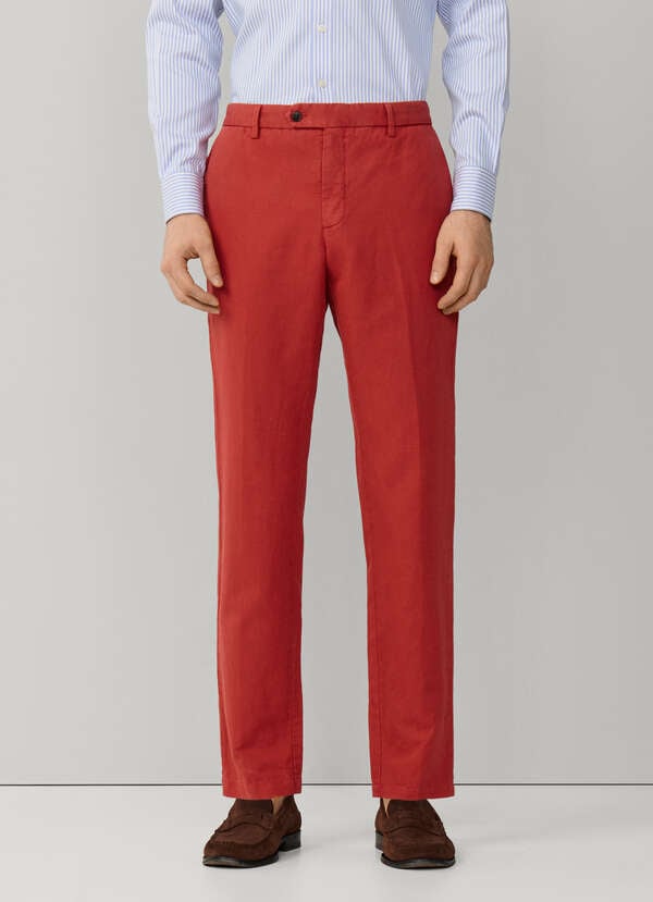 Slim Fit Kensington Linen Chino - 2 Slim Fit Kensington Linen Chino - 2