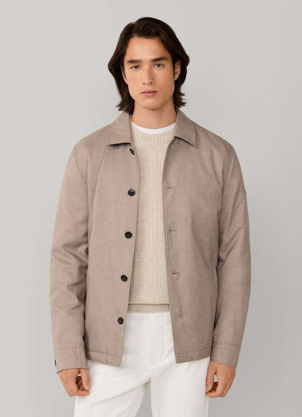 Herringbone Shirt Jacket Herringbone Shirt Jacket