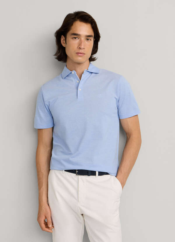 Classic Fit Short Sleeve Oxford Pique Polo Classic Fit Short Sleeve Oxford Pique Polo