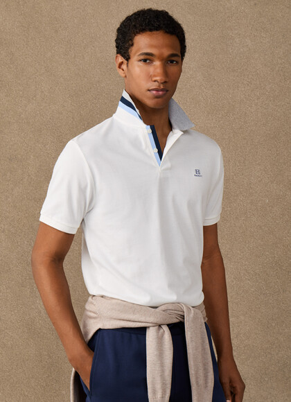 Classic Fit Short Sleeve Tape Polo