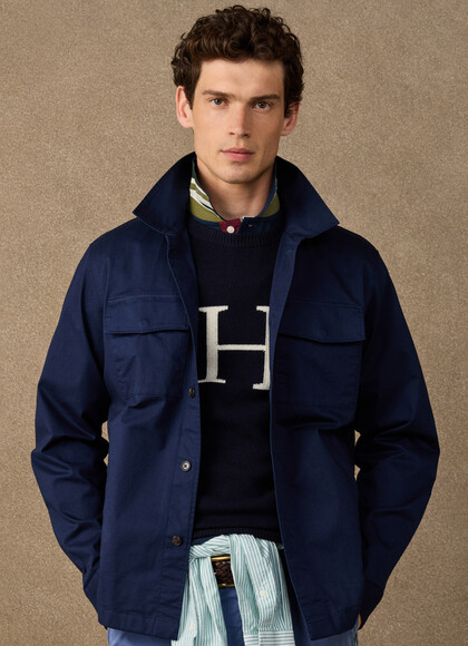 Branded Cotton Overshirt