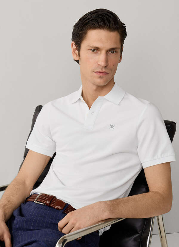 Slim Fit Short Sleeve Pique Polo