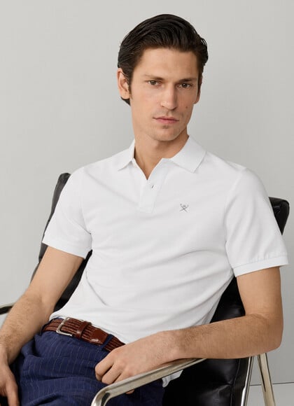 Slim Fit Short Sleeve Pique Polo