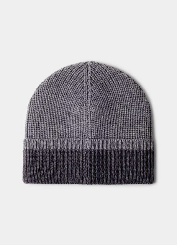 Merino Wool Beanie Hat - Spun in Italy - 2