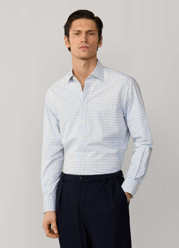Classic Fit Tattersall Poplin Shirt - 2