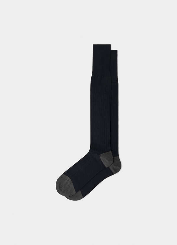 Mercerised Cotton Sock Long