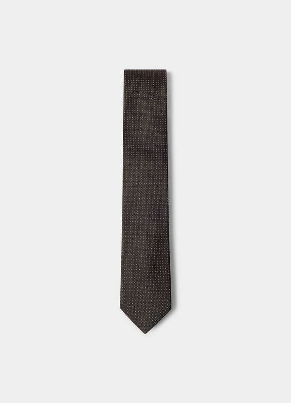 Silk Tiny Flower Tie
