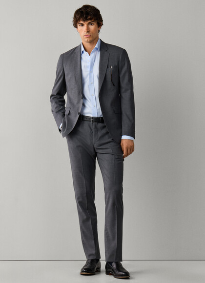 Travel Natural Stretch Wool Suit