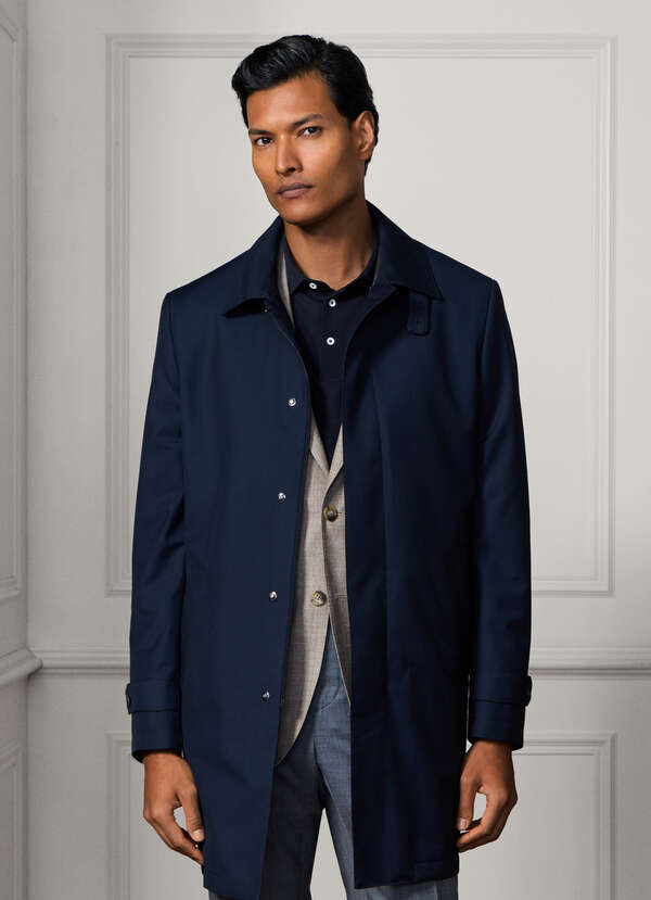 Water Repellant Mac With Liner - 2