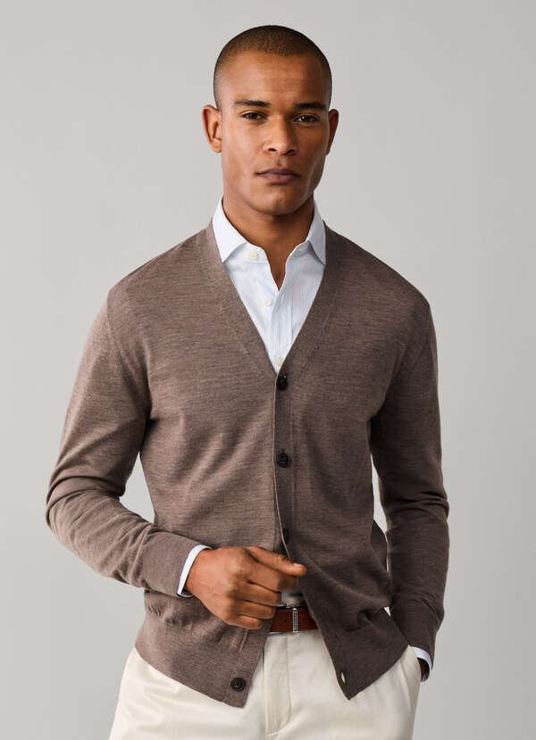 Merino Wool Cardigan Merino Wool Cardigan