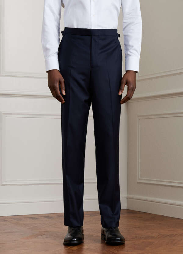 Wool Formal Trousers - Woven in Italy - 2
