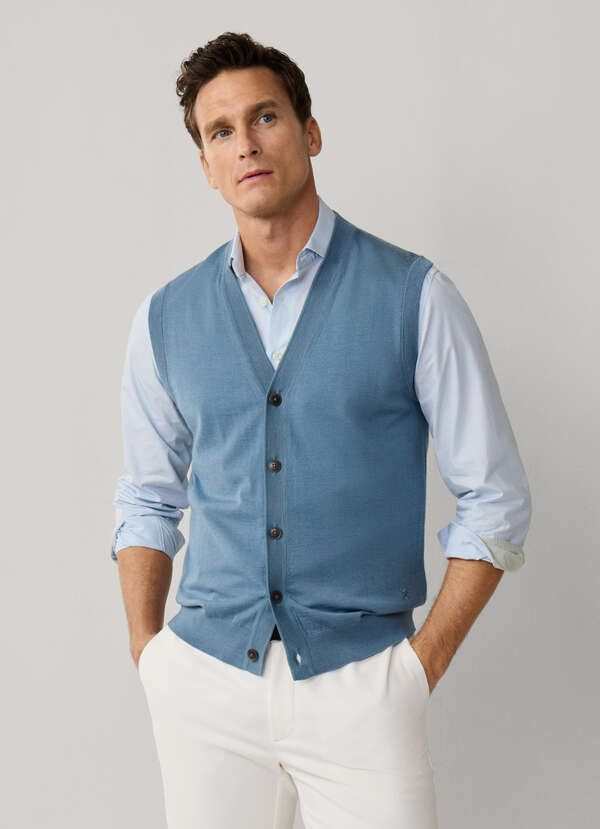 Merino Wool Waistcoat Merino Wool Waistcoat