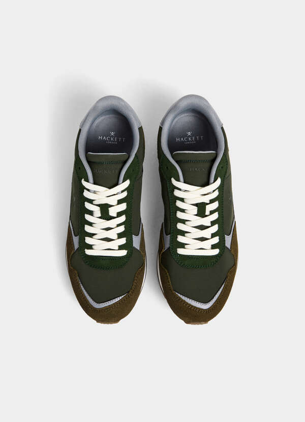 Vector Device Suede and Leather Trainers - 2