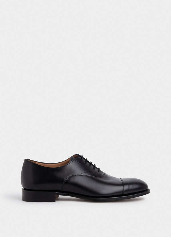 Leather Oxford Toe Cap Shoe Leather Oxford Toe Cap Shoe