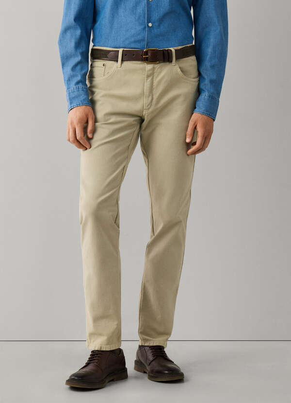 Regular Fit Trinity Textured Trousers - 2 Regular Fit Trinity Textured Trousers - 2