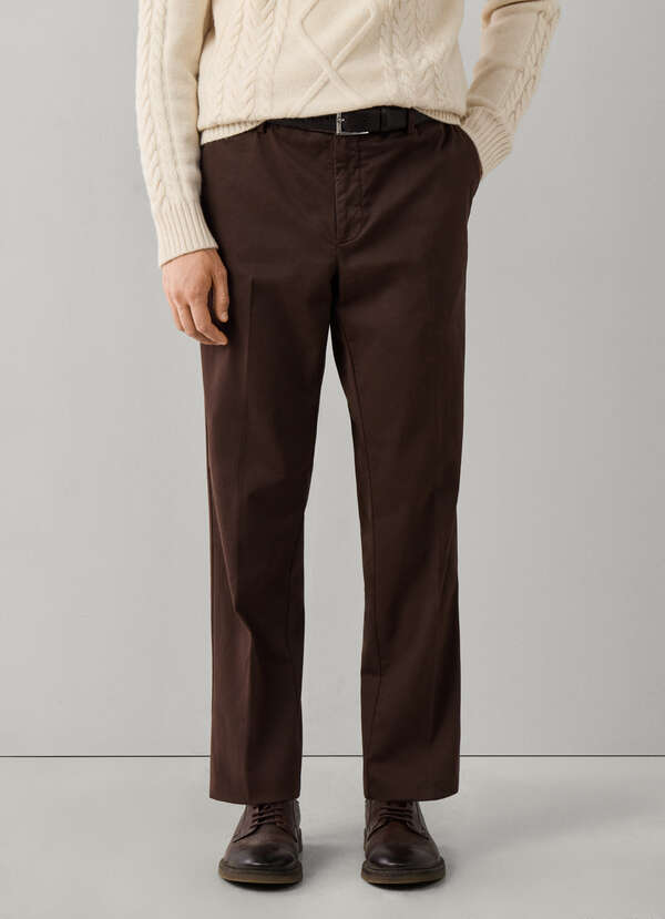 Tailored Fit Sanderson Stretch Cotton Chino - 2 Tailored Fit Sanderson Stretch Cotton Chino - 2
