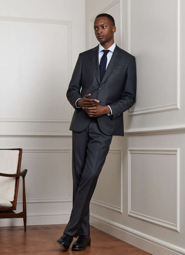 Wool Formal Trousers - Woven in Italy