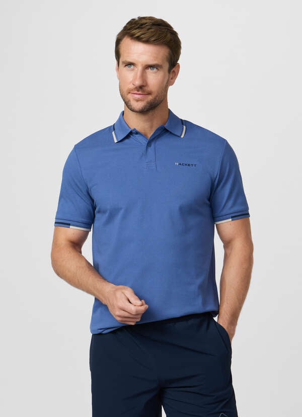 Classic Fit Short Sleeve Tipped Polo Classic Fit Short Sleeve Tipped Polo