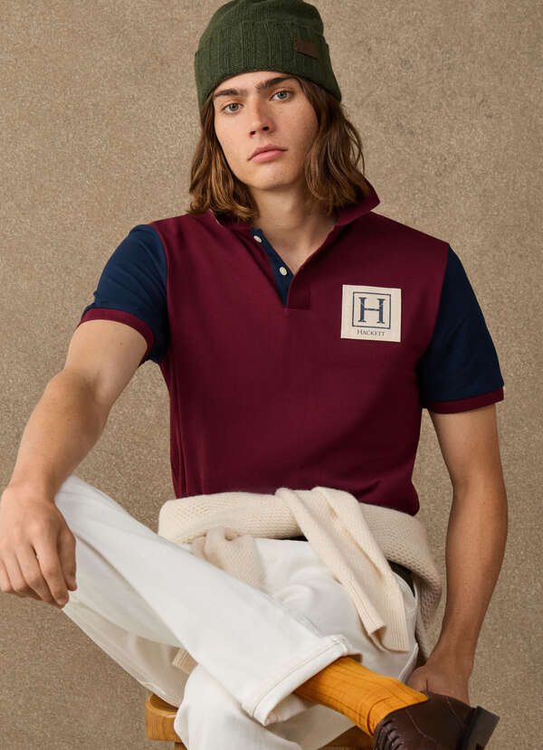 Classic Fit Short Sleeve Union Jacket Polo