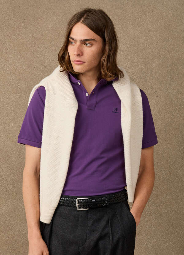 Classic Fit Short Sleeve Branded Polo