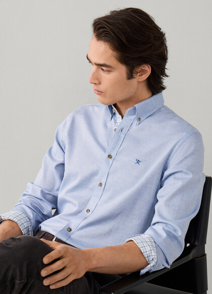 Tailored Fit Multi Trim Flannel Shirt