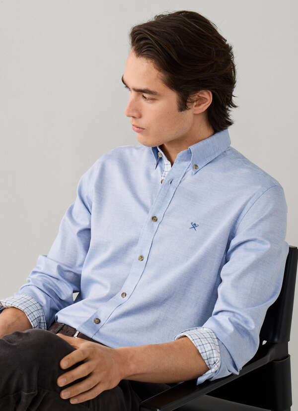 Tailored Fit Multi Trim Flannel Shirt Tailored Fit Multi Trim Flannel Shirt