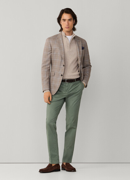Slim Fit Kensington Stretch Cotton Chino