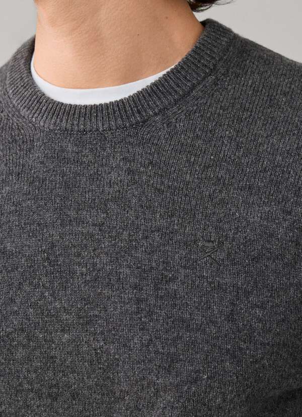 Lambswool Crew Neck Jumper - 2 Lambswool Crew Neck Jumper - 2