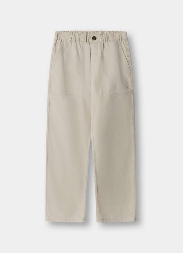 Classic Fit Textured Stretch Chino