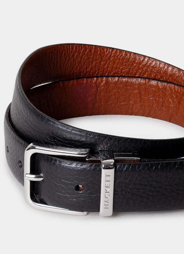 Reversible Pebble Leather Belt - 2 Reversible Pebble Leather Belt - 2