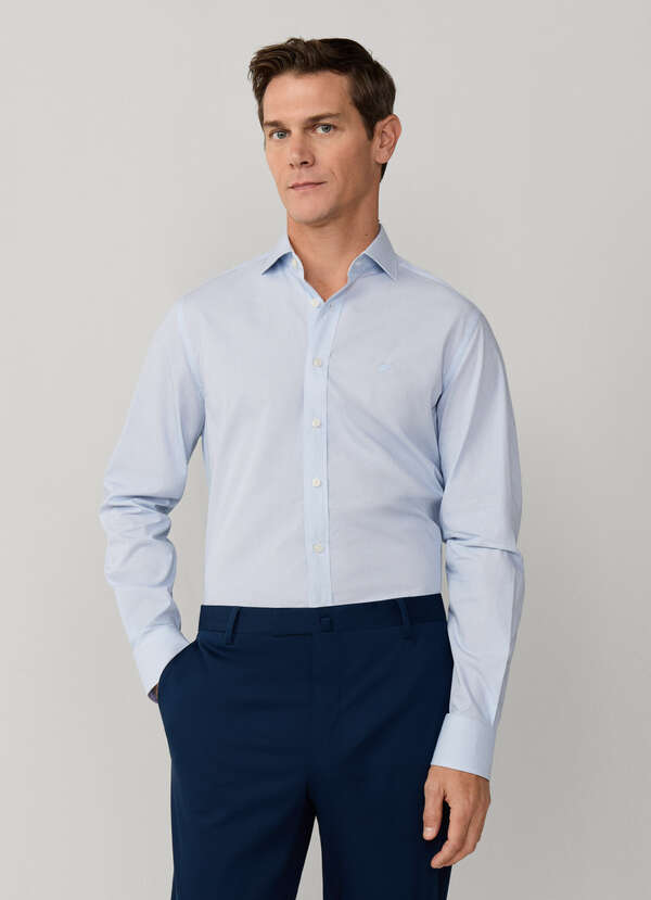 Tailored Fit Mini Geometric Print Shirt - 2