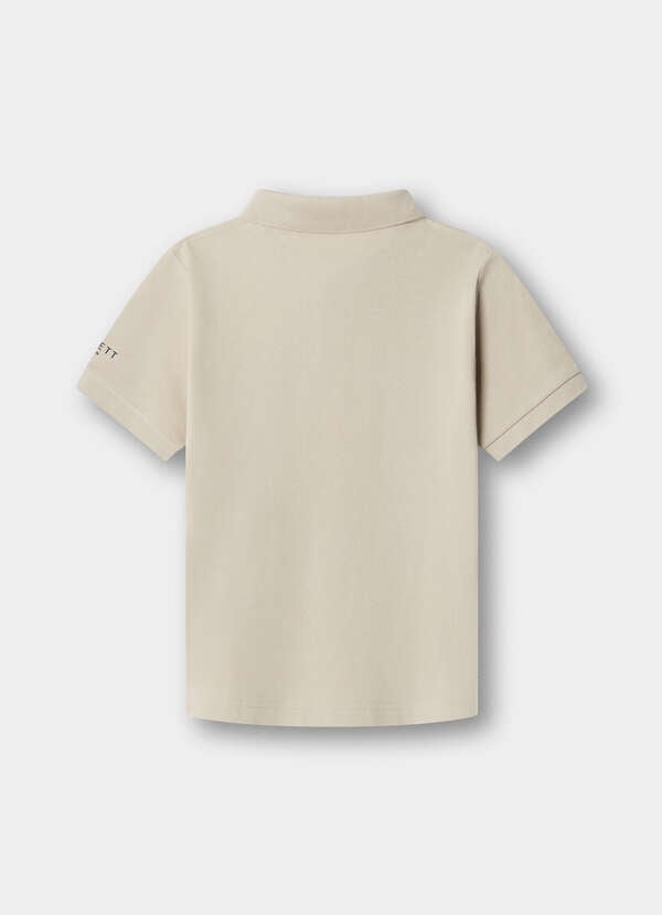 Classic Fit Short Sleeve Branded Logo Polo - 2