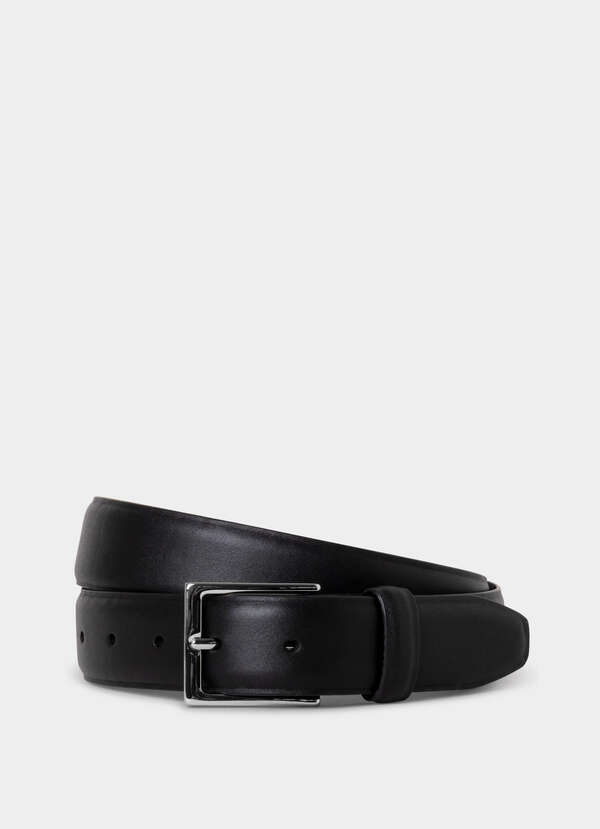 Leather Feather Edge Belt