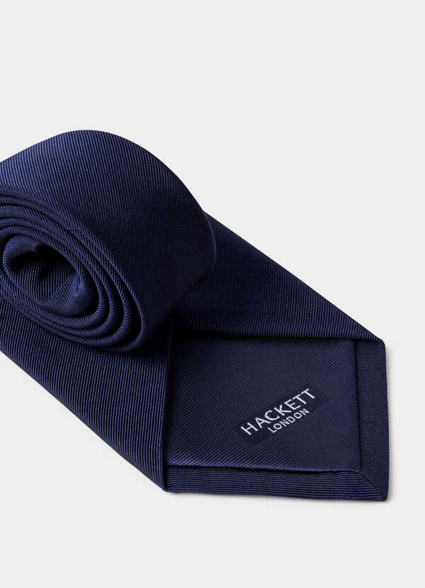 Silk-Cotton Twill Tie - 2