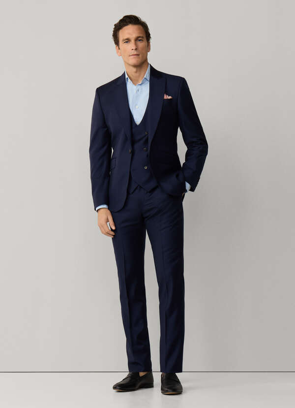 Wool Stretch Twill Suit