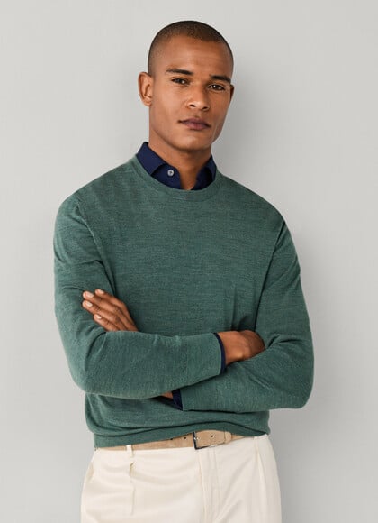 Merino Wool Crew-Neck Jumper