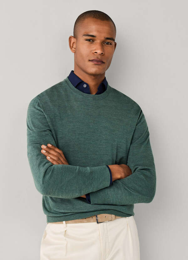 Merino Wool Crew-Neck Jumper Merino Wool Crew-Neck Jumper