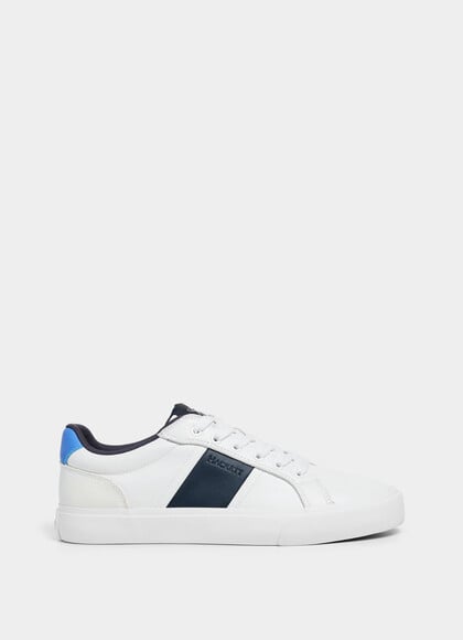 Blake Handle Leather and Suede Trainers