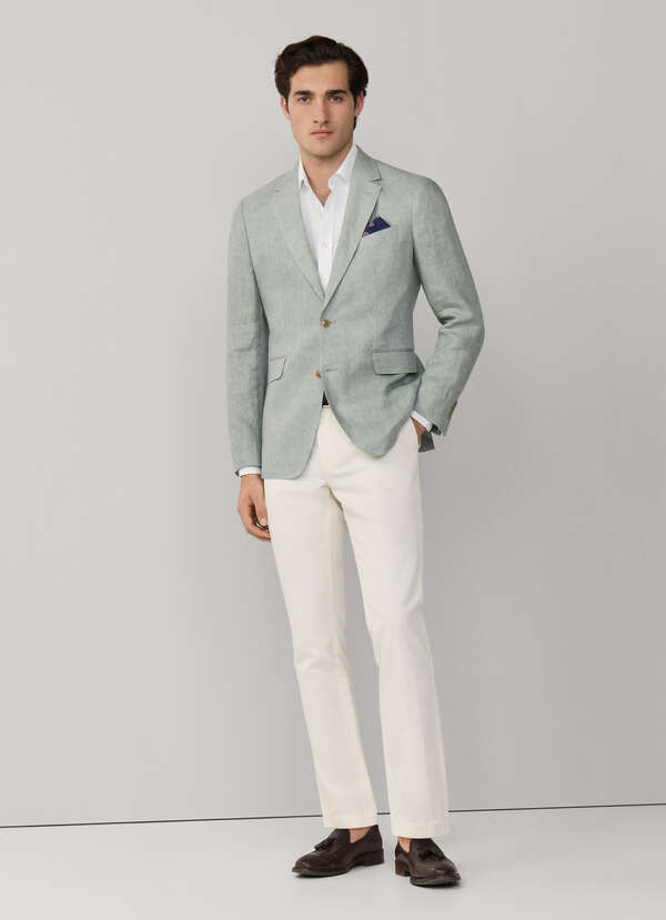 Slim Fit Kensington Linen Chino