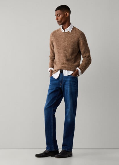 Classic Fit Vintage Wash Denim