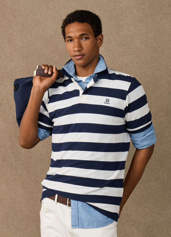 Classic Fit Short Sleeve Striped Polo Classic Fit Short Sleeve Striped Polo