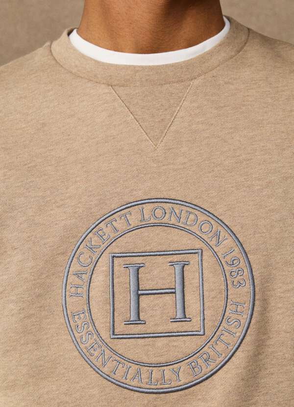 H Logo Crew-Neck Sweat - 2 H Logo Crew-Neck Sweat - 2