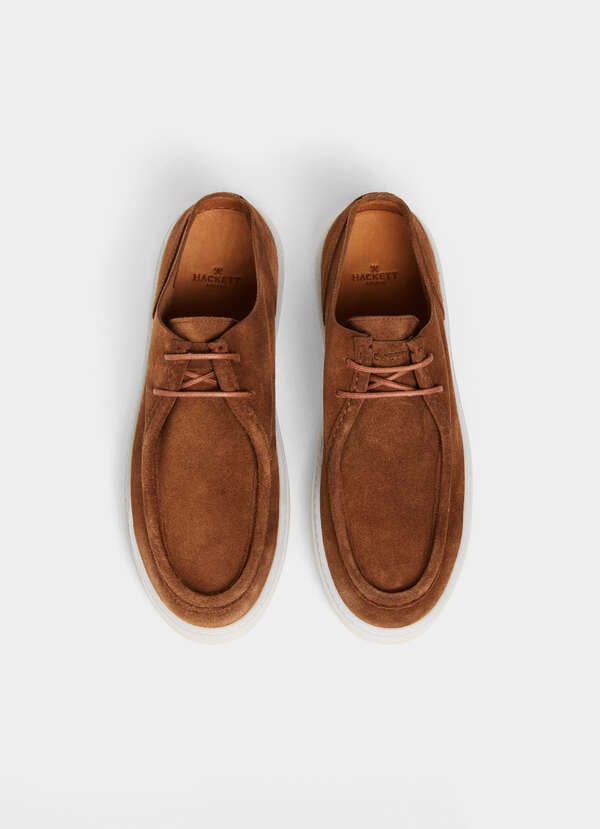 Suede Lace Moccasin Shoe - 2 Suede Lace Moccasin Shoe - 2