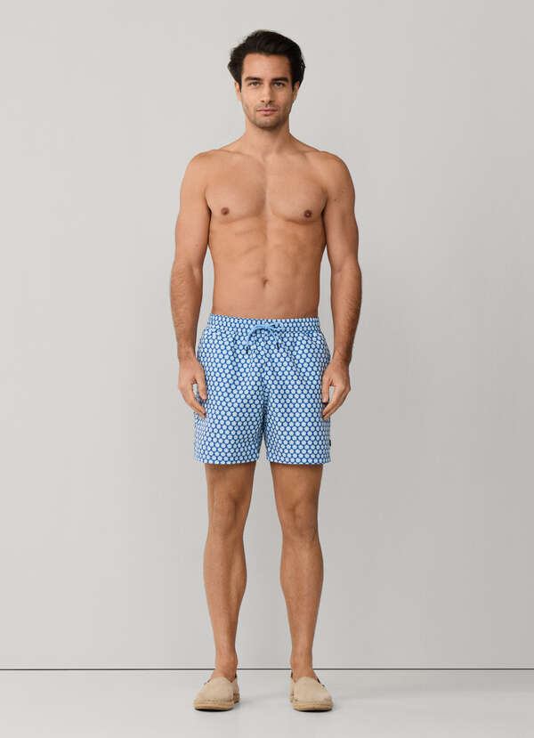 Seashell Print Swim Trunk - 2