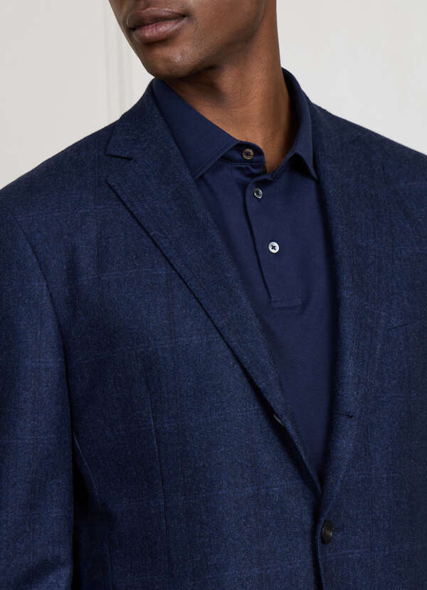 Wool-Cashmere Blend Blazer - Woven in Italy - 2