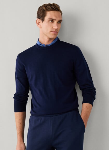 Merino Wool Crew-Neck Jumper