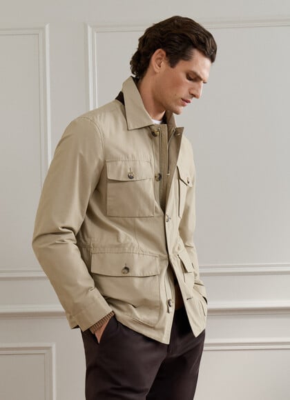 Cotton 4 Pocket Jacket