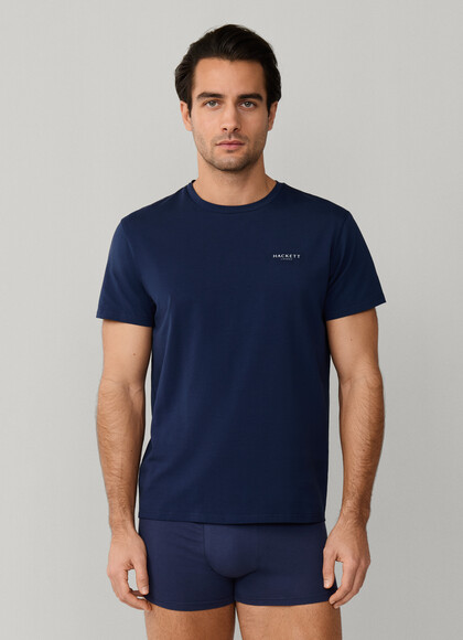Short Sleeve Printed Logo Lounge T-Shirt